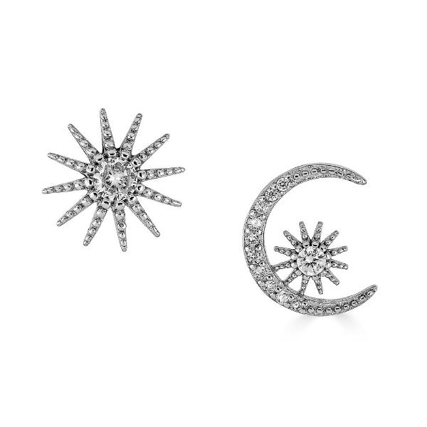 Moon & Starburst Studs